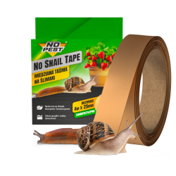 Kupferband gegen Schnecken – selbstklebender Schneckenschutz 25 mm × 4 m